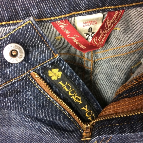 Lucky Brand Sundown Straight Leg 5 Pocket Stretch Jeans Size 8 - Picture 4 of 7